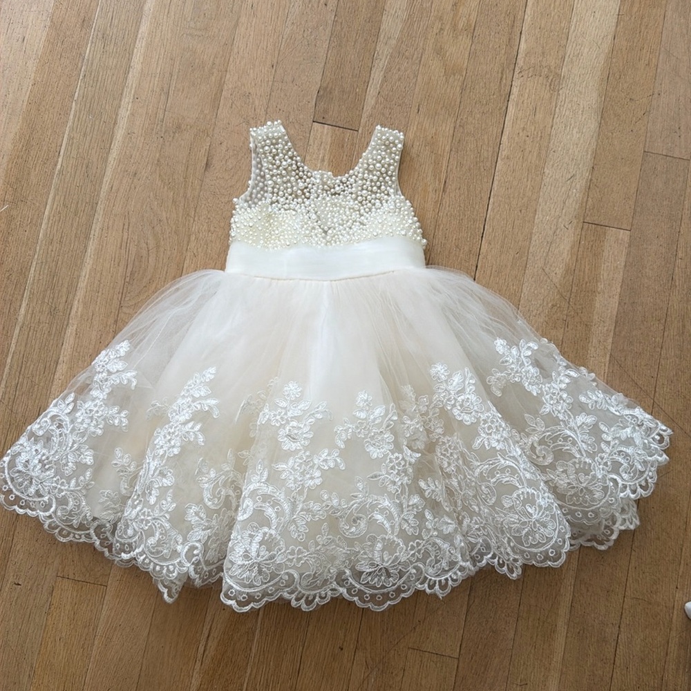 Custom Flower Girl Dress